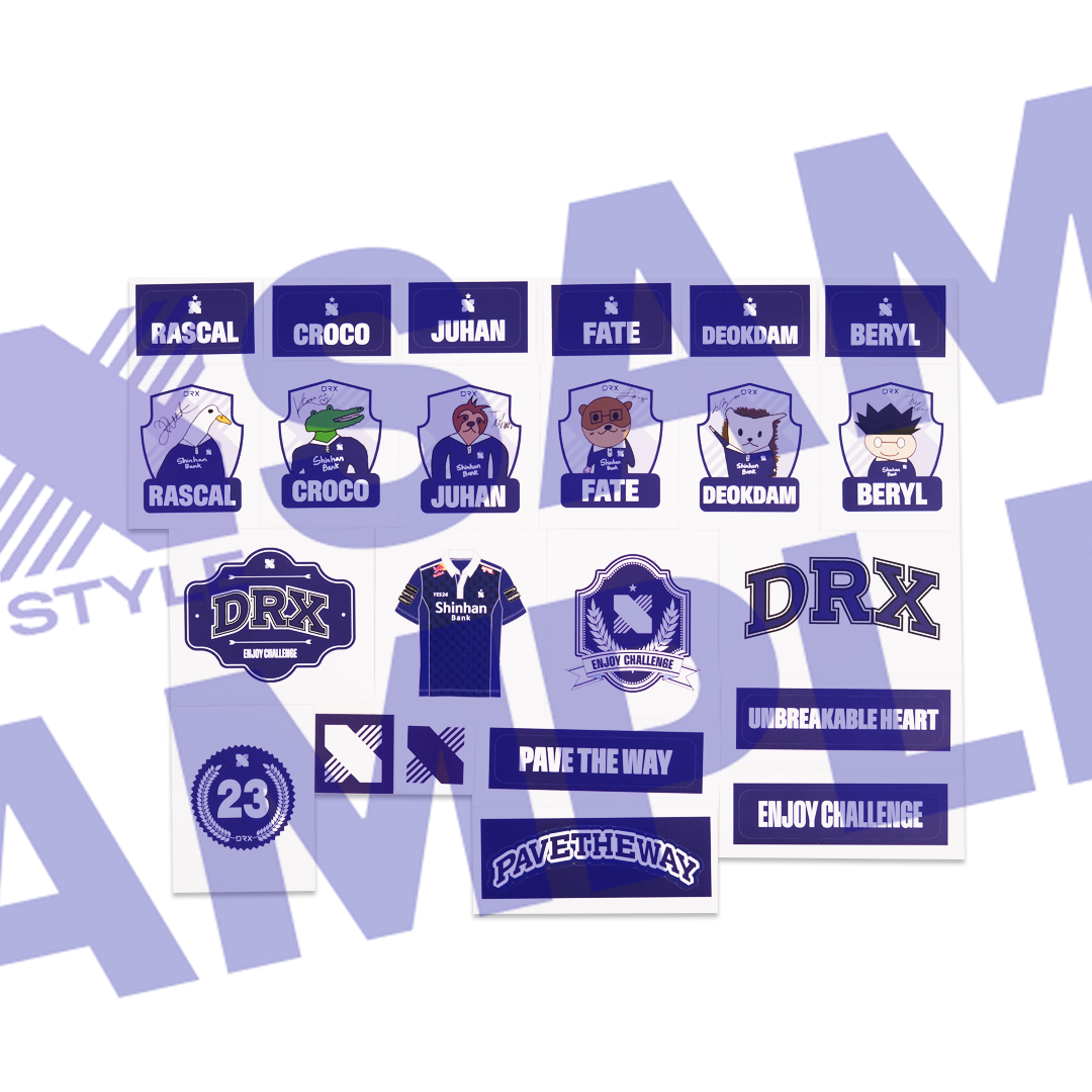 23 Sticker Set - en.DRXSHOP